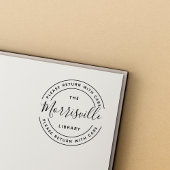 Erstellen Sie Ihre eigene Runde aus der Bibliothek Permastempel