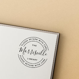 Erstellen Sie Ihre eigene Runde aus der Bibliothek Permastempel