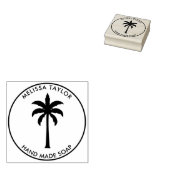 Erstellen Sie Ihre eigene Rundpalme Gummistempel (Stempel)