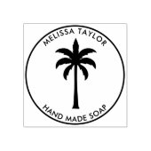 Erstellen Sie Ihre eigene Rundpalme Gummistempel (Prägung)