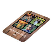 Erstellen Sie Ihre eigene rustikale Familienkollek Magnet (Linke Seite)