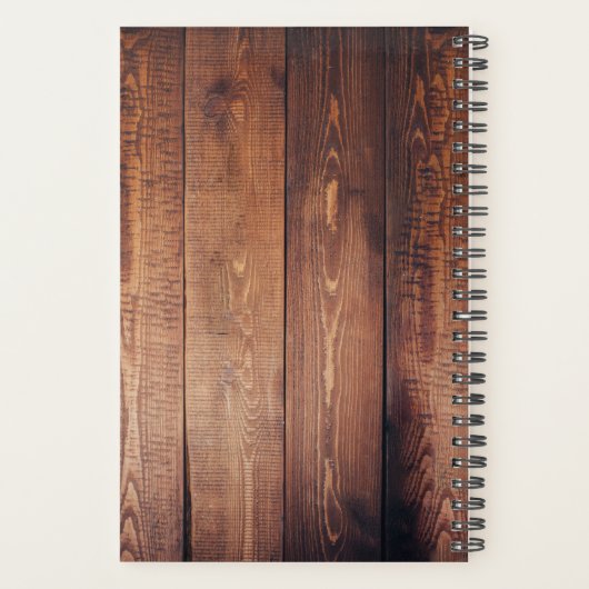 Erstellen Sie Ihre eigene rustikale Familienkollek Planer (Rückseite)