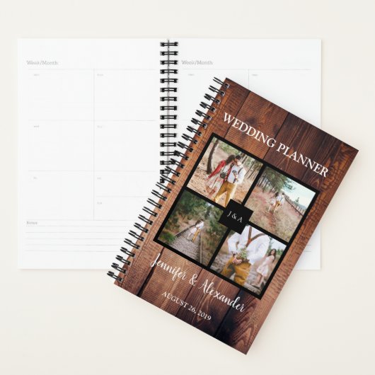 Erstellen Sie Ihre eigene rustikale Foto Collage H Planer (Anzeige)