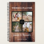 Erstellen Sie Ihre eigene rustikale Foto Collage H Planer<br><div class="desc">Entwerfen Sie Ihre eigene rustikale Familienkollektion aus Foto, dunklem Holz, kleinen Hochzeitsplaner. Sie können Ihre eigenen Fotos an der Vorderseite hinzufügen, Ihre Namen, Monogramm und Text hinzufügen und einen sehr persönlichen und einzigartigen Hochzeitsplaner erstellen.</div>