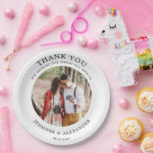 Erstellen Sie Ihre eigene rustikale Foto Hochzeit Pappteller (Party)