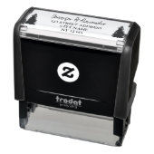 Erstellen Sie Ihre eigene rustikale Rücksendeadres Permastempel (Produkt)