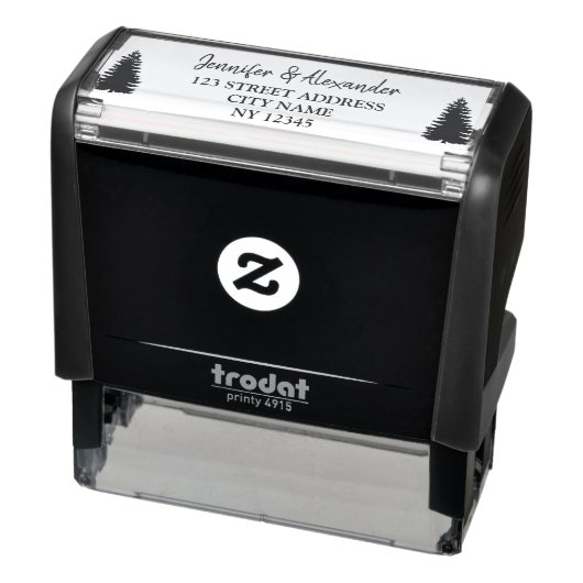 Erstellen Sie Ihre eigene rustikale Rücksendeadres Permastempel (Produkt)