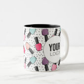 Erstellen Sie Ihre eigene Salon-Tasse Zweifarbige Tasse (VorderseiteRechts)