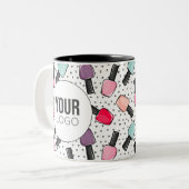 Erstellen Sie Ihre eigene Salon-Tasse Zweifarbige Tasse (Vorderseite Links)