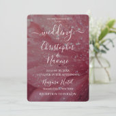 Erstellen Sie Ihre eigene sanft rosa Fantasie-Blum Einladung (Stehend Vorderseite)