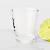 Erstellen Sie Ihre eigene Schachspielbrille Schnapsglas (Rechts)