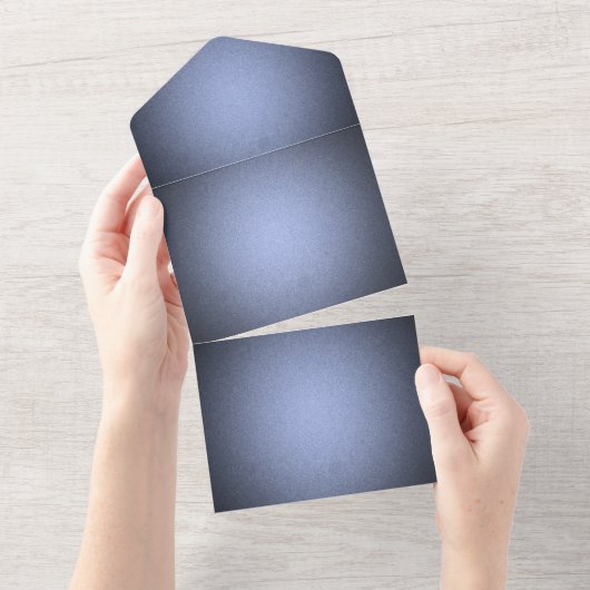 Erstellen Sie Ihre eigene - Schattige Textur - Bla All In One Einladung (Abreißen)