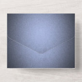 Erstellen Sie Ihre eigene - Schattige Textur - Bla All In One Einladung (Rückseite)