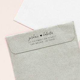 Erstellen Sie Ihre eigene schicke Hochzeitrote Rüc Permastempel