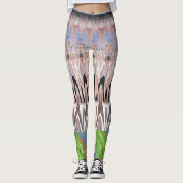 Erstellen Sie Ihre eigene schöne Blumenmuster Klei Leggings