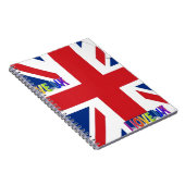 Erstellen Sie Ihre eigene schöne Farbe Großbritann Notizblock (Rechte Seite)