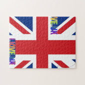 Erstellen Sie Ihre eigene schöne Farbe Großbritann Puzzle (Horizontal)