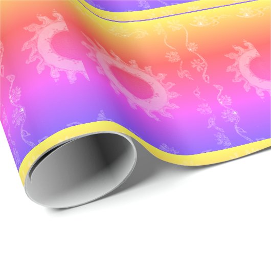 Erstellen Sie Ihre eigene schöne Geschenkpapier (Rolleneckpunkt)