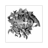 Erstellen Sie Ihre eigene schöne Golden Dryade Gummistempel (Prägung)