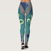 Erstellen Sie Ihre eigene schöne Hakuna Matata sch Leggings (Rückseite)