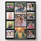 Erstellen Sie Ihre eigene Schwarz-11-Familie-FotoC Fotoplatte (Vorderseite)