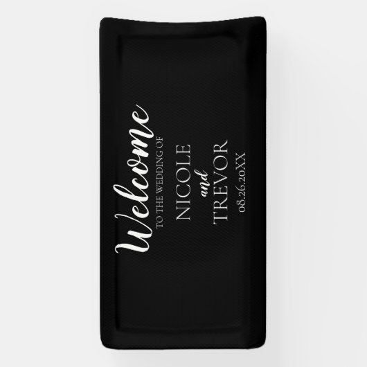 Erstellen Sie Ihre eigene - schwarz Banner (Vertikal)