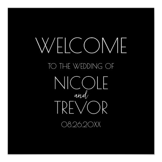 Erstellen Sie Ihre eigene - schwarz Poster (Vorderseite)