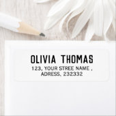 Erstellen Sie Ihre eigene Schwarz-Weiß-Rücksendead (Insitu)