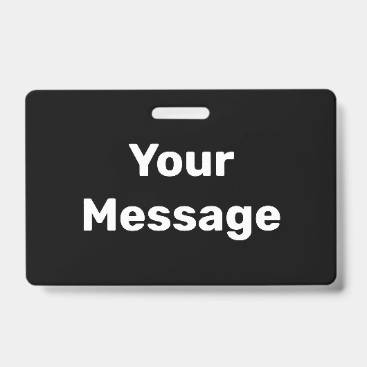 Erstellen Sie Ihre eigene Schwarz-Weiß-Vorlage. Ausweis (Front)