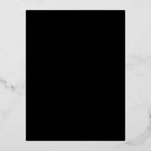 Erstellen Sie Ihre eigene schwarze benutzerdefinie Folien Feiertagspostkarte