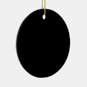 Erstellen Sie Ihre eigene schwarze benutzerdefinie Keramik Ornament (Rechts)