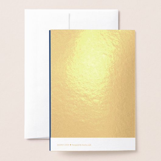 Erstellen Sie Ihre eigene schwarze Farbe. Folienkarte (Rückseite mit Umschlag)