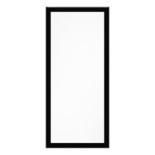 Erstellen Sie Ihre eigene schwarze Grenze Werbekarte (Hinten)