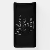 Erstellen Sie Ihre eigene - Schwarze Hochzeit Will Banner (Vertikal)