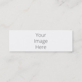 Erstellen Sie Ihre eigene Skinnecarte Mini Visitenkarte