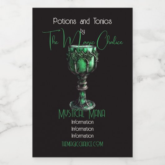 Erstellen Sie Ihre eigene Smaragdgrüne Skihütte Lebensmitteletikett (Einzelnes Label)