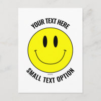 Erstellen Sie Ihre eigene Smilie Smile Postkarte