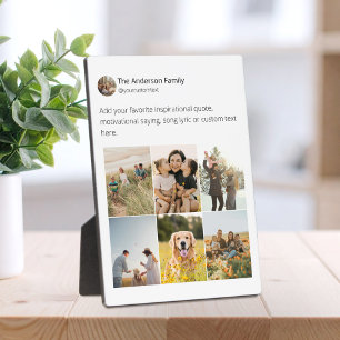 Erstellen Sie Ihre eigene Social Media-FotoCollage Fotoplatte