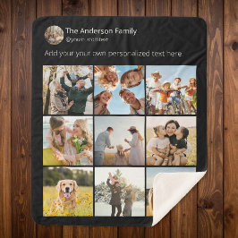 Erstellen Sie Ihre eigene Social Media-FotoCollage Sherpadecke