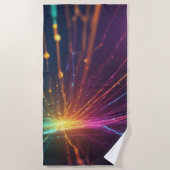 Erstellen Sie Ihre eigene solide Farbe einfach | T Strandtuch (Vorderseite)