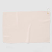 Erstellen Sie Ihre eigene solide Farbe | Trendy | Golfhandtuch (Horizontal)