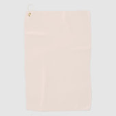 Erstellen Sie Ihre eigene solide Farbe | Trendy | Golfhandtuch (Vorderseite)