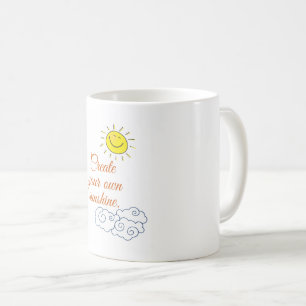 Erstellen Sie Ihre eigene Sonne Kaffeetasse
