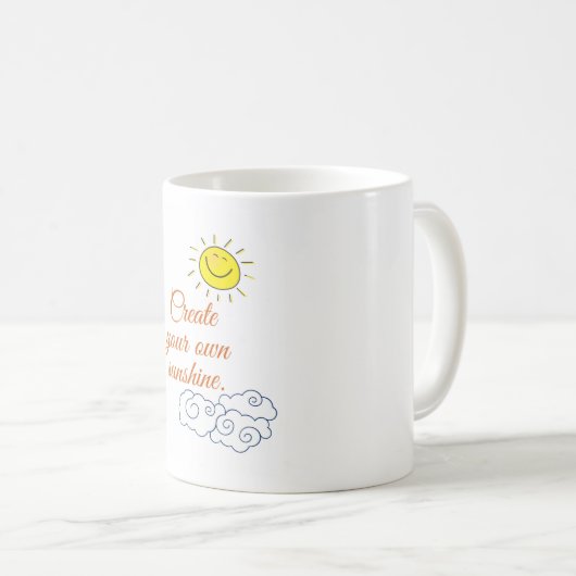 Erstellen Sie Ihre eigene Sonne Kaffeetasse (VorderseiteRechts)