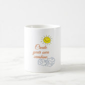 Erstellen Sie Ihre eigene Sonne Kaffeetasse (Mittel)