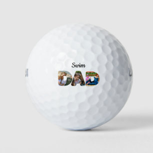 Erstellen Sie Ihre eigene Sport Vater Foto Collage Golfball
