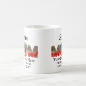 Erstellen Sie Ihre eigene sportliche Mutter Foto C Kaffeetasse (Mittel)