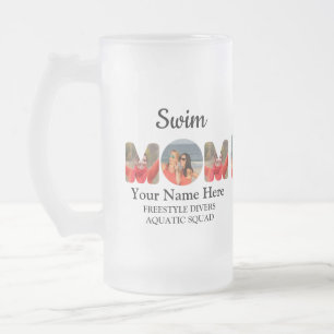 Erstellen Sie Ihre eigene sportliche Mutter Foto C Mattglas Bierglas