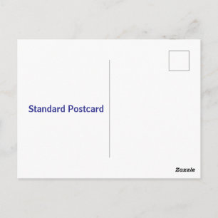 Erstellen Sie Ihre eigene Standard-Postkarte mit M Postkarte