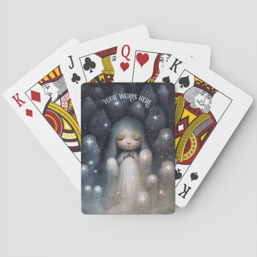 Erstellen Sie Ihre eigene Star Fairy-Twinkling Spielkarten (Rückseite)